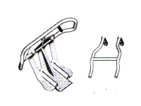Amewi - 15504 Stoßfänger hinten (004-15504)
