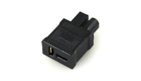 Amewi - Adapter T-Buchse zu Tamiya Stecker, Kompakt, schwarz (28203)