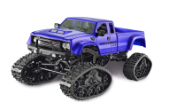 Amewi - Pick-up Truck mit Rädern & Ketten 4WD 1:16 RTR blau (22394)