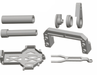 Amewi - WellenhÃ¼lse, Servo & Akkuteile fÃ¼r Eagle 3.2 & 3.3 (014-1010)
