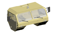 Amewi - Fahrerkabine komplett sand fÃ¼r 8x8 Truck (011-T021)