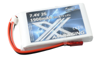 Amewi - ATX LiPo Akku 2S 7,4V 1900mAh 20C BEC (28354)