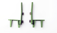 Amewi - Türhalterungen grün links & rechts (011-H019G)