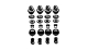 Amewi - Stoßdämpfer Teile Set (021-17223020)