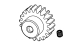 Amewi - Motorritzel 22 Zähne Modul 0,8 (021-17223067)