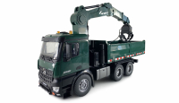 Amewi - Mercedes-Benz Arocs Kranwagen mit Kipper RTR grÃ¼n (22568)