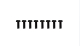 Amewi - Rundkopfschrauben Schneidegewinde 3x8mm, 8...
