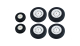 Amewi - Räder Set AM650 6 Stück (049-650-08)