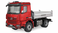 Amewi - Mercedes-Benz Arocs Hydraulik Muldenkipper Pro 4x4 1:14 RTR rot (22612)