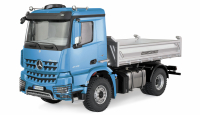 Amewi - Mercedes-Benz Arocs Hydraulik Muldenkipper Pro 4x4 1:14 RTR hellblau (22613)