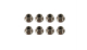Amewi - Radmuttern M4 MT/ST 8 Stück (014-M02003)