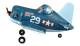 Amewi - AMXFlight Cartoon Corsair F4U 4-Kanal 3D/6G RTF (24126)