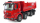Amewi - Mercedes-Benz Arocs Hydraulik Abrollkipper Pro 8x8 1:14 RTR rot (22646)