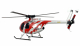 Amewi - AFX MD500E Zivil Helikopter brushless 4-Kanal 6G RTF rot/silber (25334)