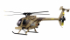 Amewi - AFX MD500E Militär brushless 4-Kanal 325mm Helikopter 6G RTF braun (25336)