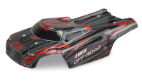 Amewi - Karosserie Truggy Hyper Go schwarz/rot (012-1601F)