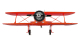 Amewi - AMXFlight Beech D17s Doppeldecker 3D/6G RTF rot (24143)