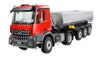 Amewi - Mercedes-Benz Arocs Sattelzug mit Kippauflieger 4x4 1:14 RTR rot (22695)