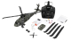 Amewi - UH60 Black Hawk Marine CP Helikopter 6G/3D RTF (25367)