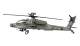 Amewi - Apache AH-64D CP Helikopter 6G/3D RTF grün (25368)