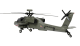Amewi - Apache AH-64D CP Helikopter 6G/3D RTF grün (25368)