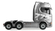 Amewi - Scania 770 S Zugmaschine 6x4 1:18 RTR silber (22762)