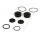 Losi - Shock Rebuild Kit/O-Rings/Spacers (2): 1/5 4WD (LOS253007)