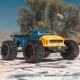 Arrma - 1/8 NOTORIOUS 6S 4X4 RTR Brushless Stunt Truck Blue (ARA8611V6T2)