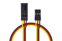 Hitec - 4603 Mit VerlÃ¤ngerungskabel 150 mm JR flach stark, vergoldete Kontakte (PVC) (1HI7591)