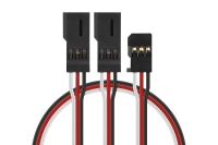 Hitec - 4702 J â€žYâ€œ-Kabel Futaba flach, stark, lang, 600 mm (PVC) (1HI7653)