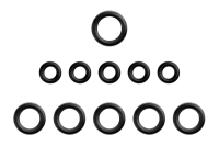 KAVAN - O-Ring-Satz (Vergaser-Hoch- und Niedriggeschwindigkeitsnadel, Schubstange) FS400AR (KAV28.3304)