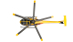 Amewi - MD500 Pro GPS Helikopter Hawaii 9-Kanal 3D/6G RTF (25377)