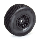 Pro-Line Racing - 1/16 King Pin Front/Rear Tires MTD 12mm Black Split Six (4): MOJAVE GROM (PRO1028510)