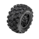 Pro-Line Racing - Badlands Front/Rear Tires MTD 12mm Black Split Six (2): ARRMA MINI KRATON (PRO1030110)