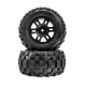 Pro-Line Racing - Badlands Front/Rear Tires MTD 12mm Black Split Six (2): ARRMA MINI KRATON (PRO1030110)