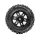Pro-Line Racing - Badlands Front/Rear Tires MTD 12mm Black Split Six (2): ARRMA MINI KRATON (PRO1030110)