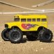 Pro-Line Racing - 1/16 Pre-Cut (School Bus) Clear Body...