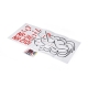 E-flite - Decal Set: Gee Bee R-2 1.0m (EFL020568)
