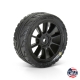 Pro-Line Racing - 1/14 Vector Tire MTD 12mm Black Mach-10...