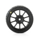 Pro-Line Racing - 1/14 Vector Tire MTD 12mm Black Mach-10 Wheel (4): ARRMA TYPHON GROM (PRO1032010)