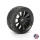 Pro-Line Racing - 1/14 Vector Tire MTD 12mm Black Mach-10 Wheel (4): ARRMA TYPHON GROM (PRO1032010)