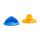 Pro-Line Racing - Gate Marker Set Blue Orange (12): Axial SCX30 (PRO647600)