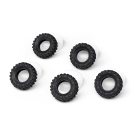 Axial - Tires & Foam (5) Geolandar XMT: SCX30 (AXI-3315)