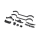 Axial - Bumpers Fenders Mounts: SCX30 Bronco (AXI-3319)