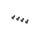 Axial - Motor Mount Screw (4): SCX30 (AXI-3332)