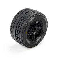 Pro-Line Racing - Menace Front/Rear Street Tires Mounted 12mm Black Split Six (2): ARRMA MINI KRATON (PRO1034510)
