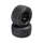 Pro-Line Racing - Menace Front/Rear Street Tires Mounted 12mm Black Split Six (2): ARRMA MINI KRATON (PRO1034510)