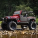 SCX10 III Jeep CJ-7 4X4 RTR Brushed Rock Crawler rot - 1:10