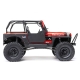 SCX10 III Jeep CJ-7 4X4 RTR Brushed Rock Crawler rot - 1:10