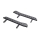 Axial - Trail-Gear Rock Slider Set: SCX10III (AXI-3423)